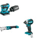 Makita XLT05Z Angle Impact Wrench W/ XOB02Z Finishing Sander and FREE XDT13Z Impact Driver