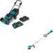 Makita XML08PT1 Lawn Mower Kit W/ FREE XRU15Z String Trimmer