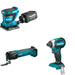 Makita XMT03Z Oscillating Multi-Tool W/ XOB02Z Finishing Sander and FREE XDT13Z Impact Driver