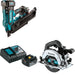 Makita XNB07Z Framing Nailer Kit W/ BL1850BDC1 Battery/Charger and FREE XSH04ZB Circular Saw