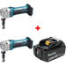 Makita XNJ01Z 18V LXT 16 Gauge Nibbler Bare Tool w/ FREE BL1850B 18V 5Ah Battery