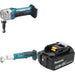 Makita XNJ01Z Nibbler Kit W/ Impact Driver and FREE 5.0Ah Battery