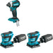 Makita XOB02Z[2] Finishing Sander W/ FREE XDT13Z Impact Driver