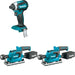Makita XOB03Z[2] Finishing Sander W/ FREE XDT13Z Impact Driver