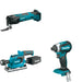 Makita XOB03Z Finishing Sander W/ XMT03Z Oscillating Multi-Tool and FREE XDT13Z Impact Driver