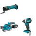 Makita XOB03Z Finishing Sander W/ XMT03Z Oscillating Multi-Tool and FREE XDT13Z Impact Driver