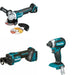 Makita XOC02Z Cut-Out Tool W/ XAG11Z Angle Grinder and FREE XDT13Z Impact Driver
