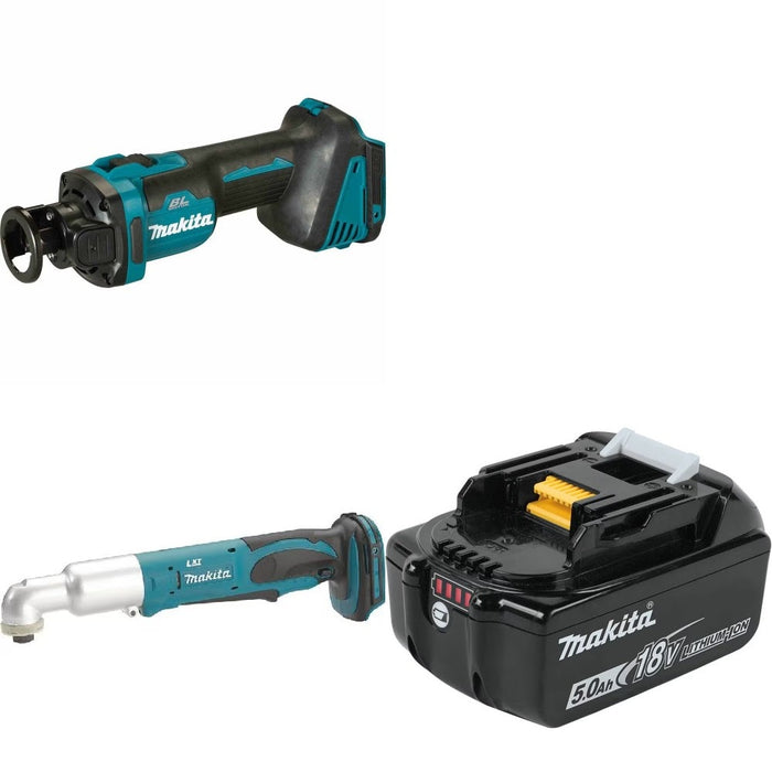 Makita XOC02Z Cut-Out Tool Kit W/ Angle Impact Driver and FREE Battery