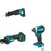 Makita XOC02Z Cut-Out Tool W/ XRJ05Z Recipro Saw and FREE XDT13Z Impact Driver