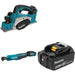 Makita XPK01Z 18V Planer Kit W/ XRW01Z Ratchet and FREE BL1850B Battery