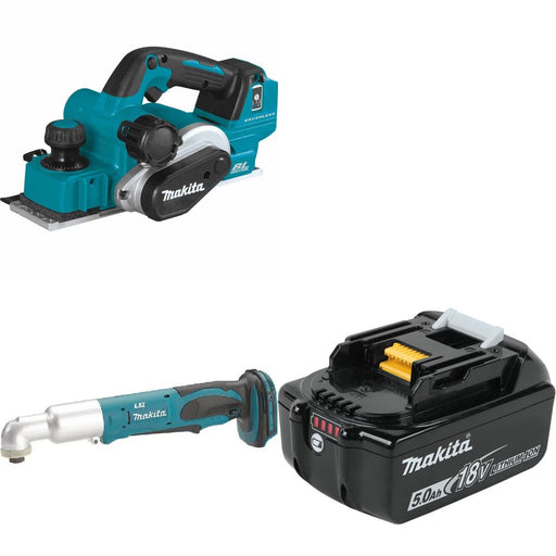 Makita XPK02Z Planer Kit W/ XLT01Z Impact Driver and FREE BL1850B Battery