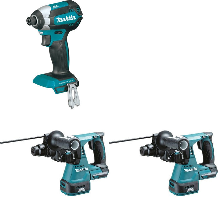 Makita XRH01Z[2] Rotary Hammer W/ FREE XDT13Z Impact Driver