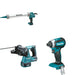 Makita XRH01Z Rotary Hammer W/ XGC01ZB Caulk and Adhesive Gun and FREE XDT13Z Impact Driver