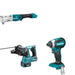 Makita XRH01Z Rotary Hammer W/ XLT04Z Angle Impact Wrench and FREE XDT13Z Impact Driver