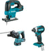 Makita XRH01Z Rotary Hammer W/ XVJ04Z Jig Saw and FREE XDT13Z Impact Driver