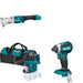 Makita XRH01ZWX Rotary Hammer W/ XLT04Z Angle Impact Wrench and FREE XDT13Z Impact Driver