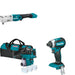 Makita XRH01ZWX Rotary Hammer W/ XLT05Z Angle Impact Wrench and FREE XDT13Z Impact Driver
