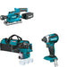 Makita XRH01ZWX Rotary Hammer W/ XOB03Z Finishing Sander and FREE XDT13Z Impact Driver
