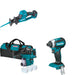 Makita XRH01ZWX Rotary Hammer W/ XRJ08Z Recipro Saw and FREE XDT13Z Impact Driver