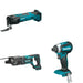 Makita XRH04Z Rotary Hammer W/ XMT03Z Oscillating Multi-Tool and FREE XDT13Z Impact Driver