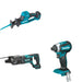 Makita XRH04Z Rotary Hammer W/ XRJ08Z Recipro Saw and FREE XDT13Z Impact Driver