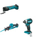 Makita XRJ08Z Recipro Saw W/ XMT03Z Oscillating Multi-Tool and FREE XDT13Z Impact Driver