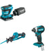 Makita XRJ08Z Recipro Saw W/ XOB02Z Finishing Sander and FREE XDT13Z Impact Driver