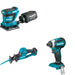 Makita XRJ08Z Recipro Saw W/ XOB02Z Finishing Sander and FREE XDT13Z Impact Driver