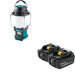 Makita XRM13 Bluetooth Radio/LED Lantern W/ BL1850B-2 18V LXT Lithium-Ion 5.0Ah Battery, 2 Pack
