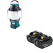 Makita XRM13 Bluetooth Radio/LED Lantern W/ BL1850B-2 18V LXT Lithium-Ion 5.0Ah Battery, 2 Pack