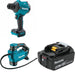 Makita XSA01Z High Speed Blower/Inflator Kit W/ DMP181ZX Inflator and FREE BL1850B Battery