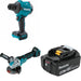 Makita XSA01Z High Speed Blower Kit W/ XAG26Z Grinder and FREE BL1850B Battery