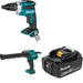 Makita XSF05Z Screwdriver Kit W/ XGC01Z Caulk Gun and FREE Battery