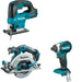 Makita XSH03Z Circular Saw W/ XVJ04Z Jig Saw and FREE XDT13Z Impact Driver