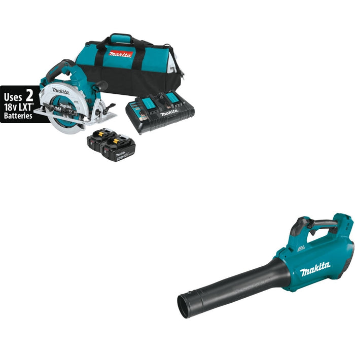 Makita XSH06PT 7-1/4" Circular Saw Kit W/ FREE XBU03Z 18V Blower