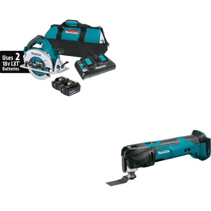 Makita XSH06PT 7-1/4" Circular Saw Kit W/ FREE XMT03Z Multi-Tool