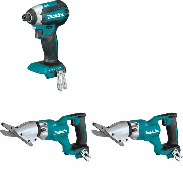 Makita XSJ05Z[2] Fiber Cement Shear W/ FREE XDT13Z Impact Driver
