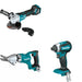 Makita XSJ05Z Fiber Cement Shear W/ XAG20Z Cut-Off/Angle Grinder and FREE XDT13Z Impact Driver