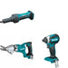 Makita XSJ05Z Fiber Cement Shear W/ XDG01Z Die Grinder and FREE XDT13Z Impact Driver