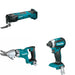 Makita XSJ05Z Fiber Cement Shear W/ XMT03Z Oscillating Multi-Tool and FREE XDT13Z Impact Driver