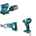 Makita XSJ05Z Fiber Cement Shear W/ XOB02Z Finishing Sander and FREE XDT13Z Impact Driver