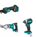 Makita XSJ05Z Fiber Cement Shear W/ XOC02Z Cut-Out Tool and FREE XDT13Z Impact Driver
