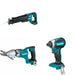 Makita XSJ05Z Fiber Cement Shear W/ XRJ05Z Recipro Saw and FREE XDT13Z Impact Driver