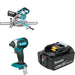 Makita XSL02Z Miter Saw Kit W/ Impact Driver and FREE Battery