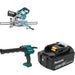 Makita XSL02Z Miter Saw Kit W/ XGC01Z Caulk Gun and FREE Battery