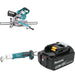 Makita XSL02Z Miter Saw Kit W/ Angle Impact Wrench and FREE Battery