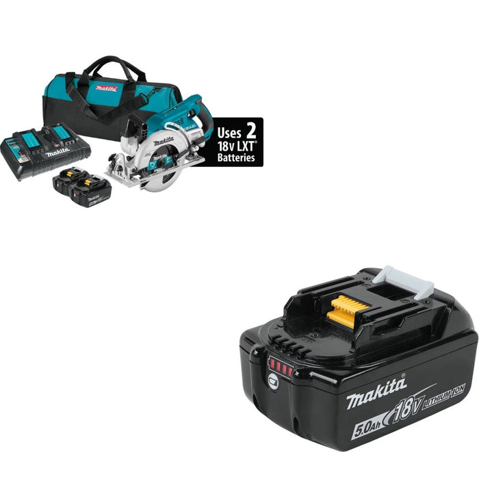 Makita XSR01PT Circular Saw Kit W/ FREE BL1850B 5.0Ah Battery