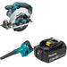 Makita XSS02Z Circular Saw Kit W/ XBU05Z Blower and FREE BL1850B Battery