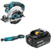 Makita XSS02Z Circular Saw Kit W/ XRW01Z Ratchet and FREE BL1850B Battery