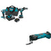 Makita XT288T  18V LXT® Li-Ion 2-Pc. Combo Kit W/ FREE XMT03Z 18V LXT Multi-Tool